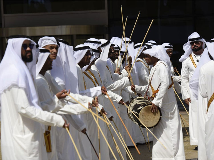 بالصور... ختام فرحة العيد مسك بحفل زفاف أبناء الشيخ محمد بن راشد